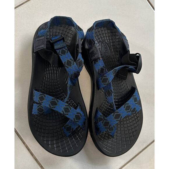 Chaco ZVolv 2 Strappy Sandal Shoes Men\'s Size 7 Black Blue main image 5